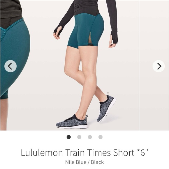 Lululemon 6” Train Times Shorts, Size 10 - Picture 2 of 12